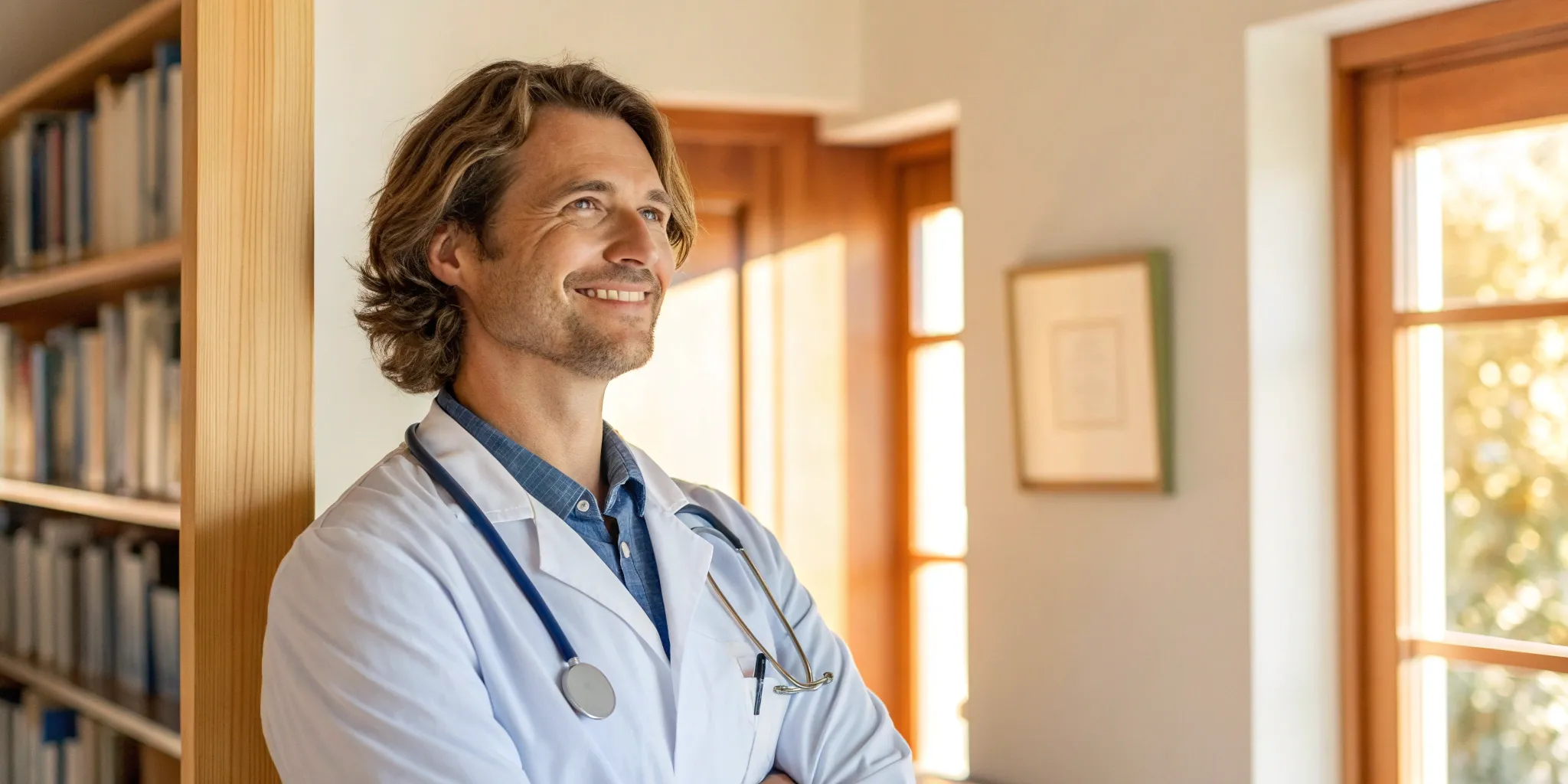 A qualified doctor in a clinic that a patient can find for PRP therapy.