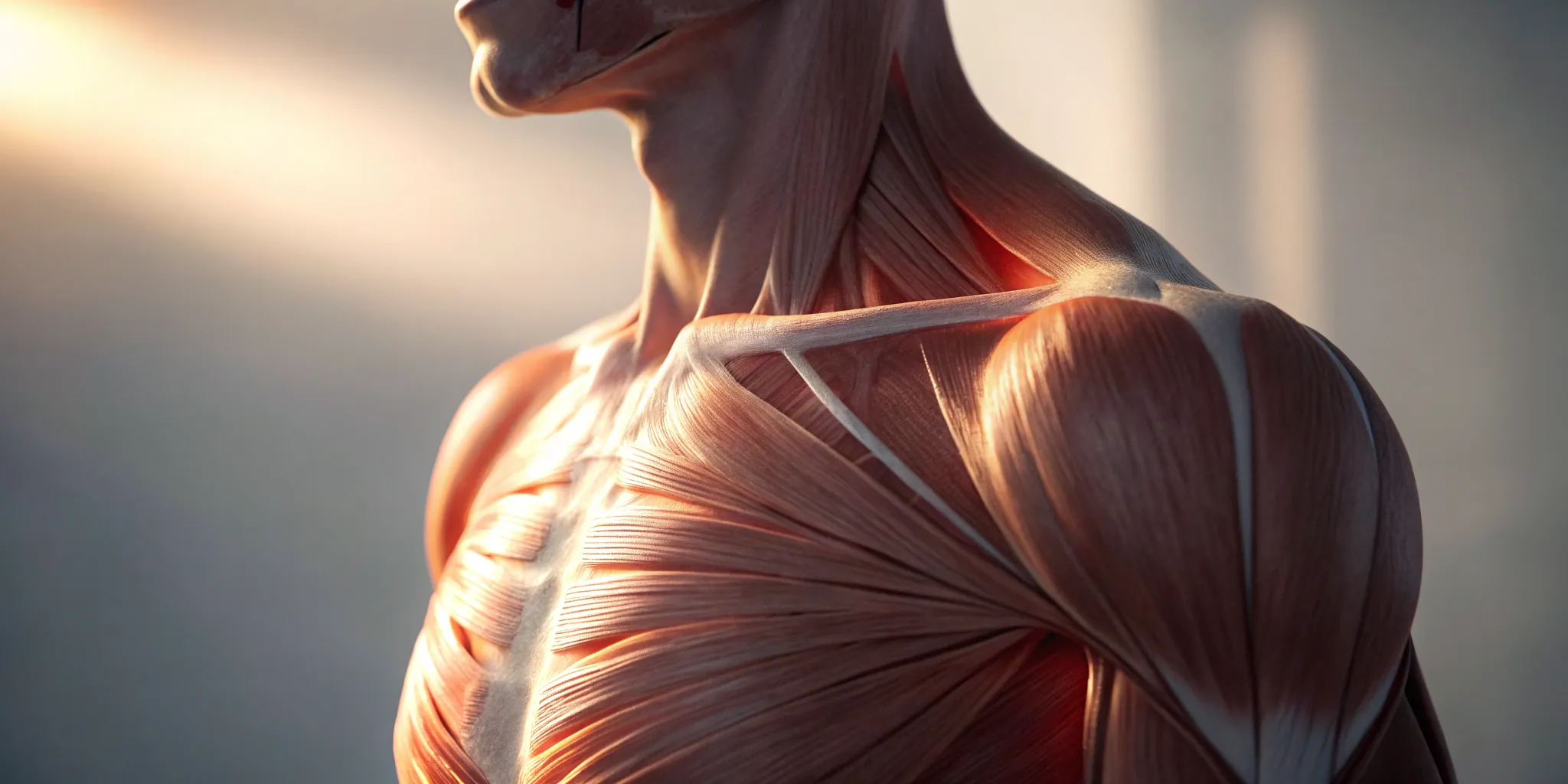 Anatomy of the shoulder's rotator cuff, showing the muscles involved in a rotator cuff tear.